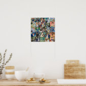 Pierre-Auguste Renoir - Meisterwerke Patchwork Poster (Küche)