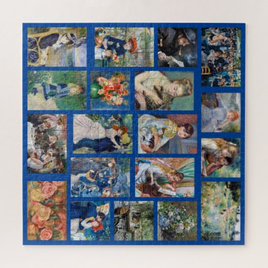 Pierre-Auguste Renoir - Meisterwerke Patchwork Puzzle (Horizontal)