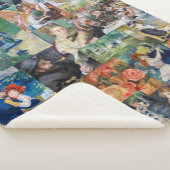 Pierre-Auguste Renoir - Meisterwerke Patchwork Sherpadecke (3/4)
