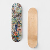 Pierre-Auguste Renoir - Meisterwerke Patchwork Skateboard (Vorderseite)
