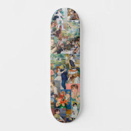 Pierre-Auguste Renoir - Meisterwerke Patchwork Skateboard