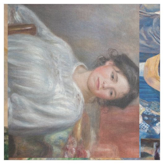 Pierre-Auguste Renoir - Meisterwerke Patchwork Stoff (Muster)