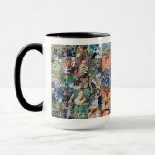 Pierre-Auguste Renoir - Meisterwerke Patchwork Tasse (Links)