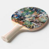 Pierre-Auguste Renoir - Meisterwerke Patchwork Tischtennis Schläger (Vorderseite)