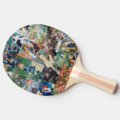 Pierre-Auguste Renoir - Meisterwerke Patchwork Tischtennis Schläger (Seitenansicht)