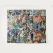 Pierre-Auguste Renoir - Meisterwerke Patchwork Wandteppich (Vorderseite (Horizontal))