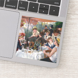 Pierre-Auguste Renoir - Mittagessen im Party Aufkleber