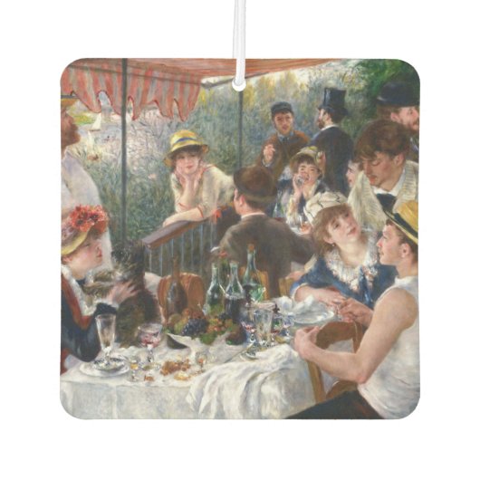 Pierre-Auguste Renoir - Mittagessen im Party Autolufterfrischer (Vorderseite)