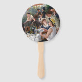 Pierre-Auguste Renoir - Mittagessen im Party Fächer (Rückseite)