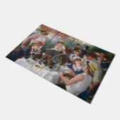 Pierre-Auguste Renoir - Mittagessen im Party Fußmatte (Schrägansicht)