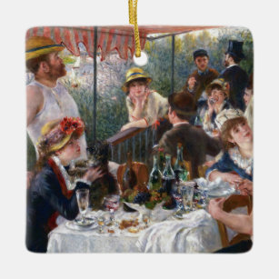 Pierre-Auguste Renoir - Mittagessen im Party Keramikornament