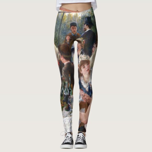 Pierre-Auguste Renoir - Mittagessen im Party Leggings (Vorderseite)
