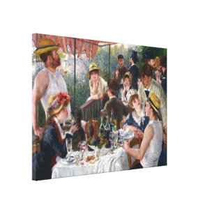 Pierre-Auguste Renoir - Mittagessen im Party Leinwanddruck