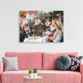 Pierre-Auguste Renoir - Mittagessen im Party Leinwanddruck (Insitu (Wohnzimmer))