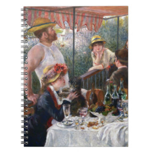 Pierre-Auguste Renoir - Mittagessen im Party Notizblock