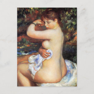 Pierre Auguste Renoir - Nach dem Bad Postkarte