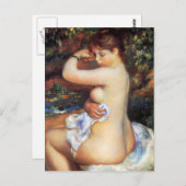 Pierre Auguste Renoir - Nach dem Tod Postkarte (Vorne/Hinten)