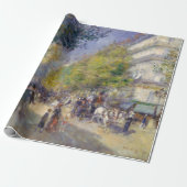 Pierre-Auguste Renoir - Paris, Grands Boulevards Geschenkpapier (Ungerollt)