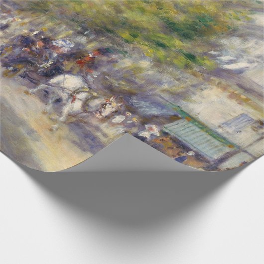 Pierre-Auguste Renoir - Paris, Grands Boulevards Geschenkpapier (Ecke)