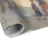 Pierre-Auguste Renoir - Paris, Grands Boulevards Geschenkpapier (Rolleneckpunkt)