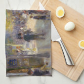 Pierre-Auguste Renoir - Paris, Grands Boulevards Geschirrtuch (Viertel Falte)