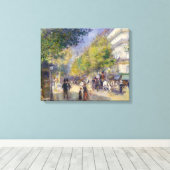 Pierre-Auguste Renoir - Paris, Grands Boulevards Leinwanddruck (Insitu (Holzboden))