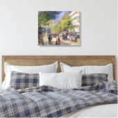 Pierre-Auguste Renoir - Paris, Grands Boulevards Leinwanddruck (Insitu (Schlafzimmer))