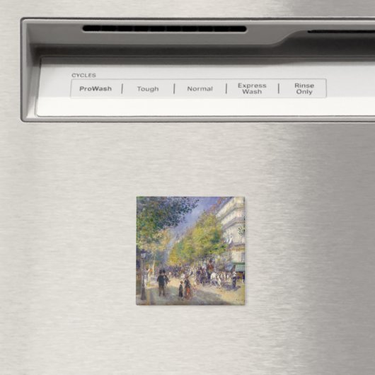 Pierre-Auguste Renoir - Paris, Grands Boulevards Magnet (In Situ (Geschirrspüler))