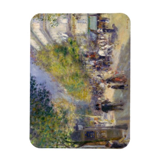 Pierre-Auguste Renoir - Paris, Grands Boulevards Magnet (Vertikal)