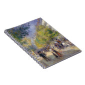 Pierre-Auguste Renoir - Paris, Grands Boulevards Notizblock (Rechte Seite)