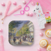 Pierre-Auguste Renoir - Paris, Grands Boulevards Pappteller (Party)