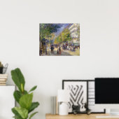 Pierre-Auguste Renoir - Paris, Grands Boulevards Poster (Heimbüro)
