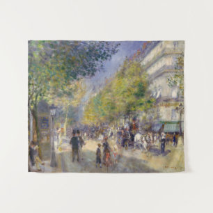 Pierre-Auguste Renoir - Paris, Grands Boulevards Wandteppich