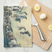 Pierre-Auguste Renoir - Paris, Pont-Neuf Geschirrtuch (Viertel Falte)