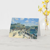 Pierre-Auguste Renoir - Paris, Pont-Neuf Karte (Gelbe Blume)