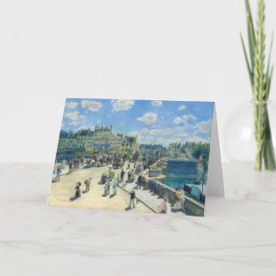 Pierre-Auguste Renoir - Paris, Pont-Neuf Karte