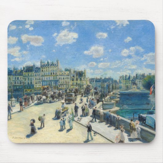 Pierre-Auguste Renoir - Paris, Pont-Neuf Mousepad (Vorne)