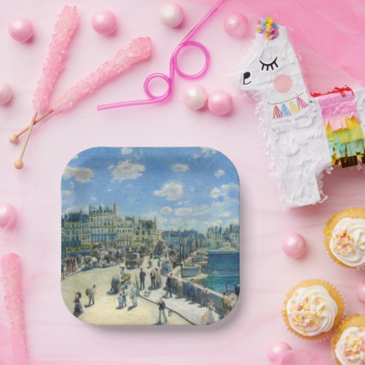 Pierre-Auguste Renoir - Paris, Pont-Neuf Pappteller (Party)