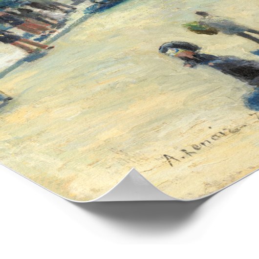 Pierre-Auguste Renoir - Paris, Pont-Neuf Poster (Ecke)