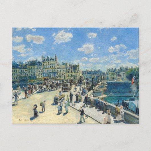 Pierre-Auguste Renoir - Paris, Pont-Neuf Postkarte (Vorderseite)