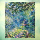 Pierre-Auguste Renoir - Pfad im Wald Fensteraufkleber (Blatt 3)