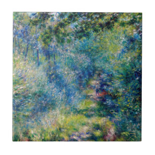 Pierre-Auguste Renoir - Pfad im Wald Fliese