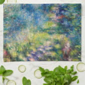 Pierre-Auguste Renoir - Pfad im Wald Geschirrtuch (Gefaltet)