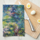 Pierre-Auguste Renoir - Pfad im Wald Geschirrtuch (Viertel Falte)