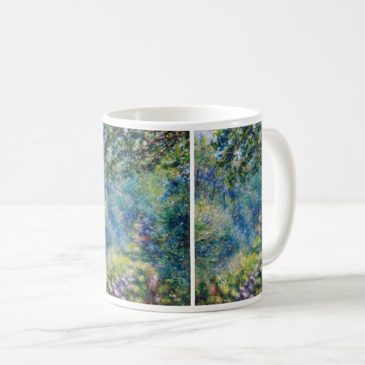 Pierre-Auguste Renoir - Pfad im Wald Kaffeetasse (VorderseiteRechts)