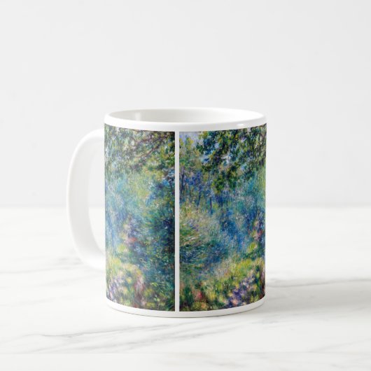Pierre-Auguste Renoir - Pfad im Wald Kaffeetasse (Vorderseite Links)