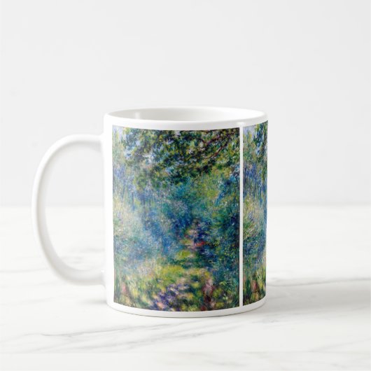 Pierre-Auguste Renoir - Pfad im Wald Kaffeetasse (Links)