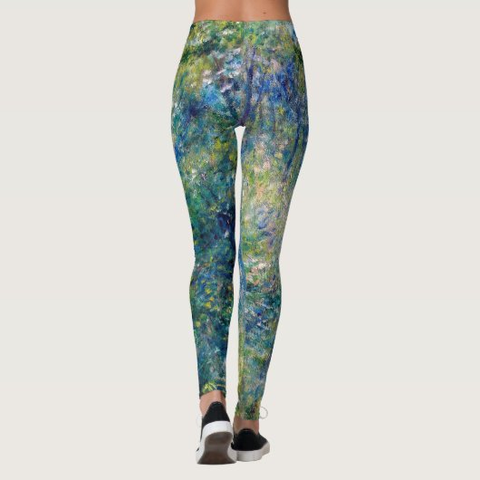 Pierre-Auguste Renoir - Pfad im Wald Leggings (Rückseite)