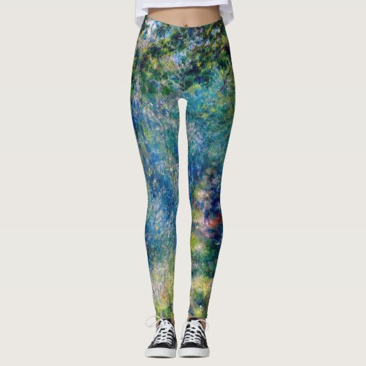 Pierre-Auguste Renoir - Pfad im Wald Leggings (Vorderseite)