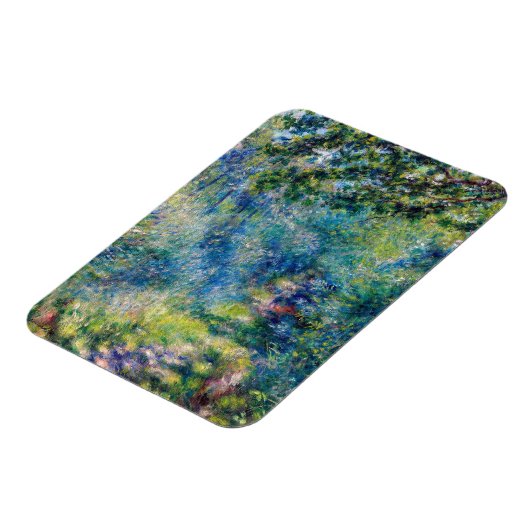 Pierre-Auguste Renoir - Pfad im Wald Magnet (Linke Seite)